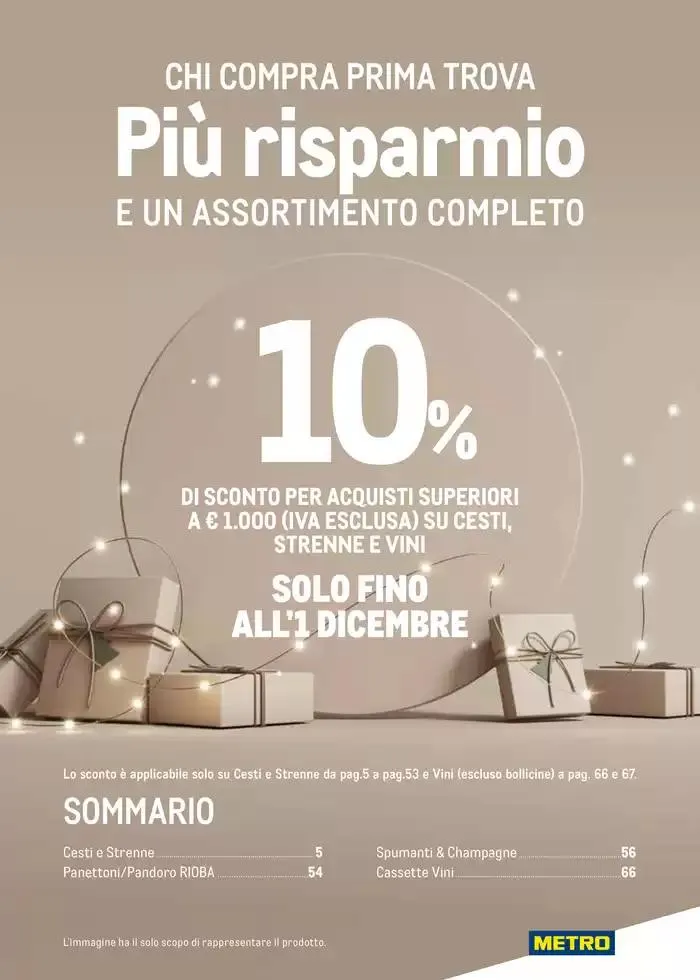 Cesti di Natale Ridotto da 4 novembre a 31 dicembre di 2024 - Pagina del volantino 2