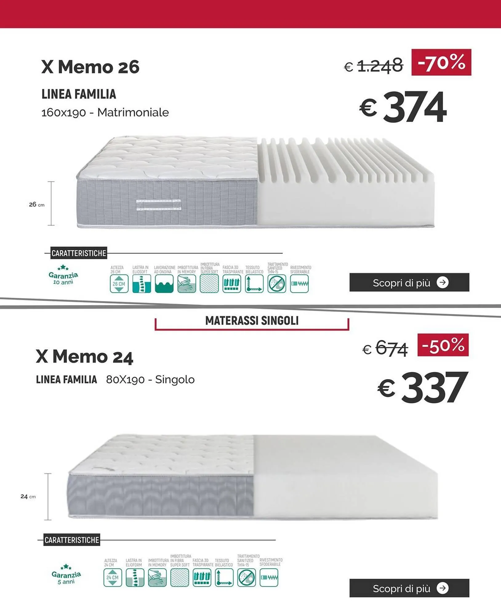 Volantino Materassi e Materassi da 6 marzo a 31 marzo di 2025 - Pagina del volantino 21