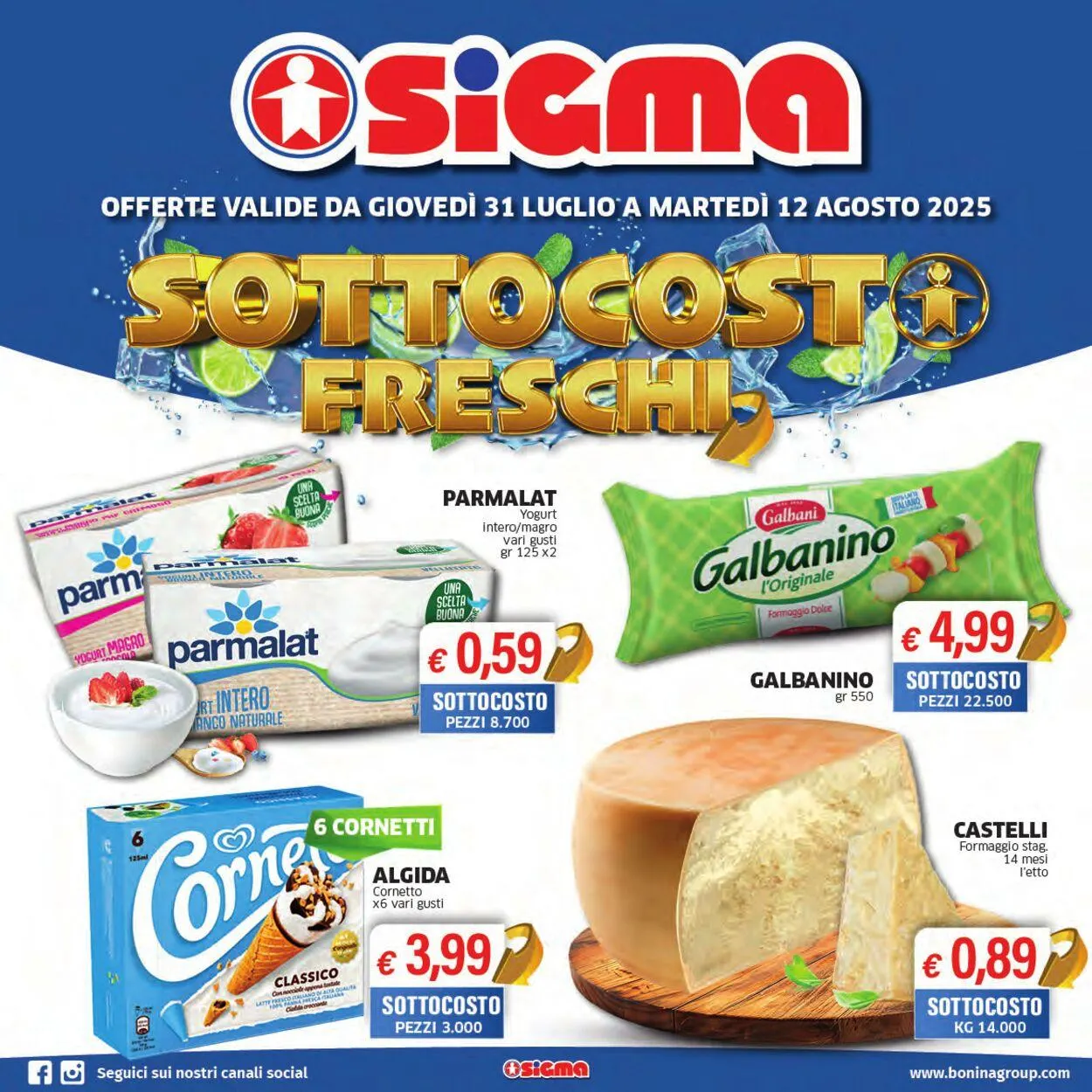 Sigma - Sicila Volantino attuale da 31 luglio a 12 agosto di 2025 - Pagina del volantino 1