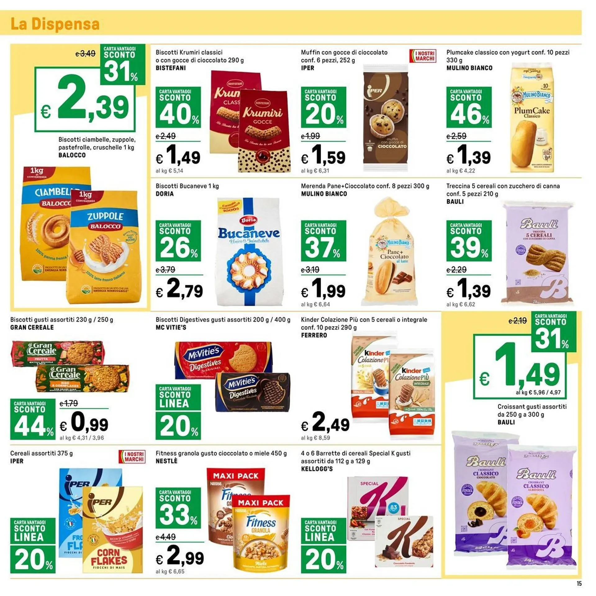 Volantino Iper La Grande da 16 aprile a 26 aprile di 2026 - Pagina del volantino 15