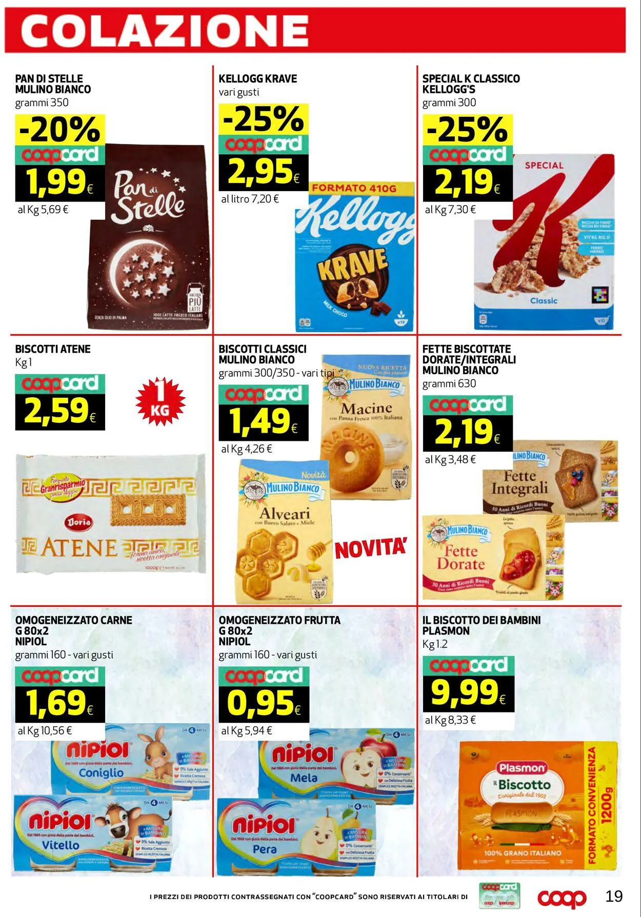 Coop Volantino attuale da 12 giugno a 22 giugno di 2025 - Pagina del volantino 19