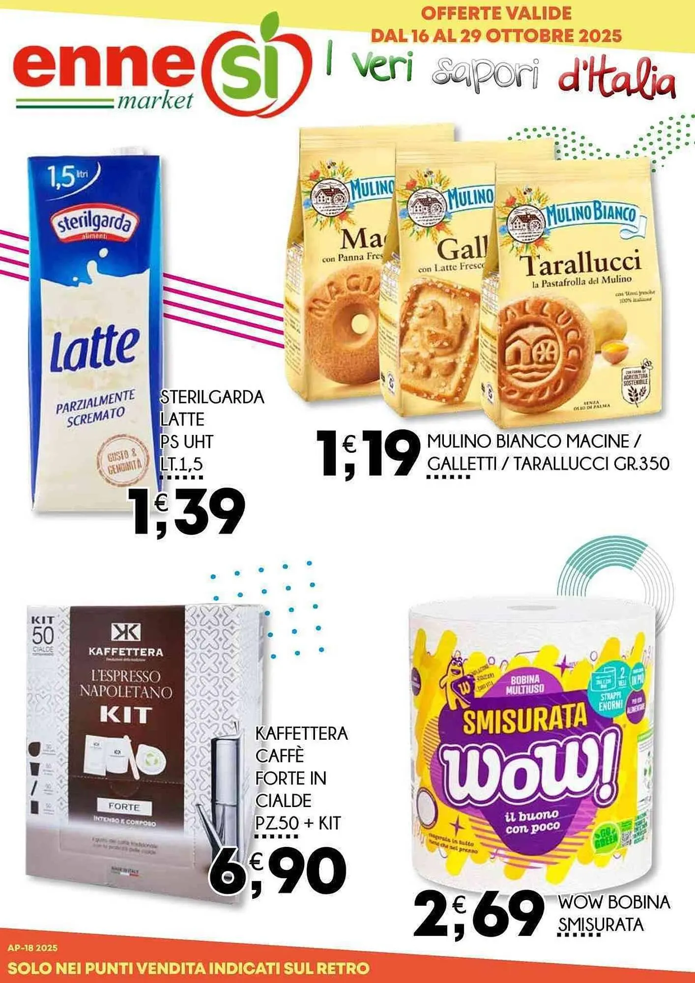 Volantino Enne Market da 17 ottobre a 29 ottobre di 2025 - Pagina del volantino 1