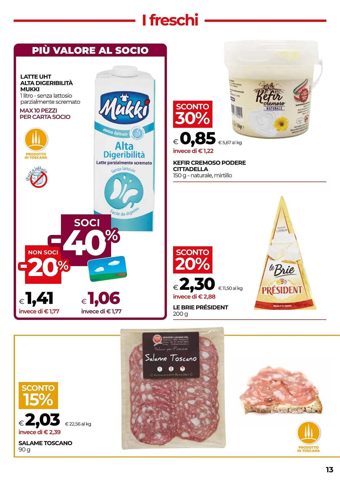 Volantino Unicoop da 6 marzo a 19 marzo di 2025 - Pagina del volantino 13