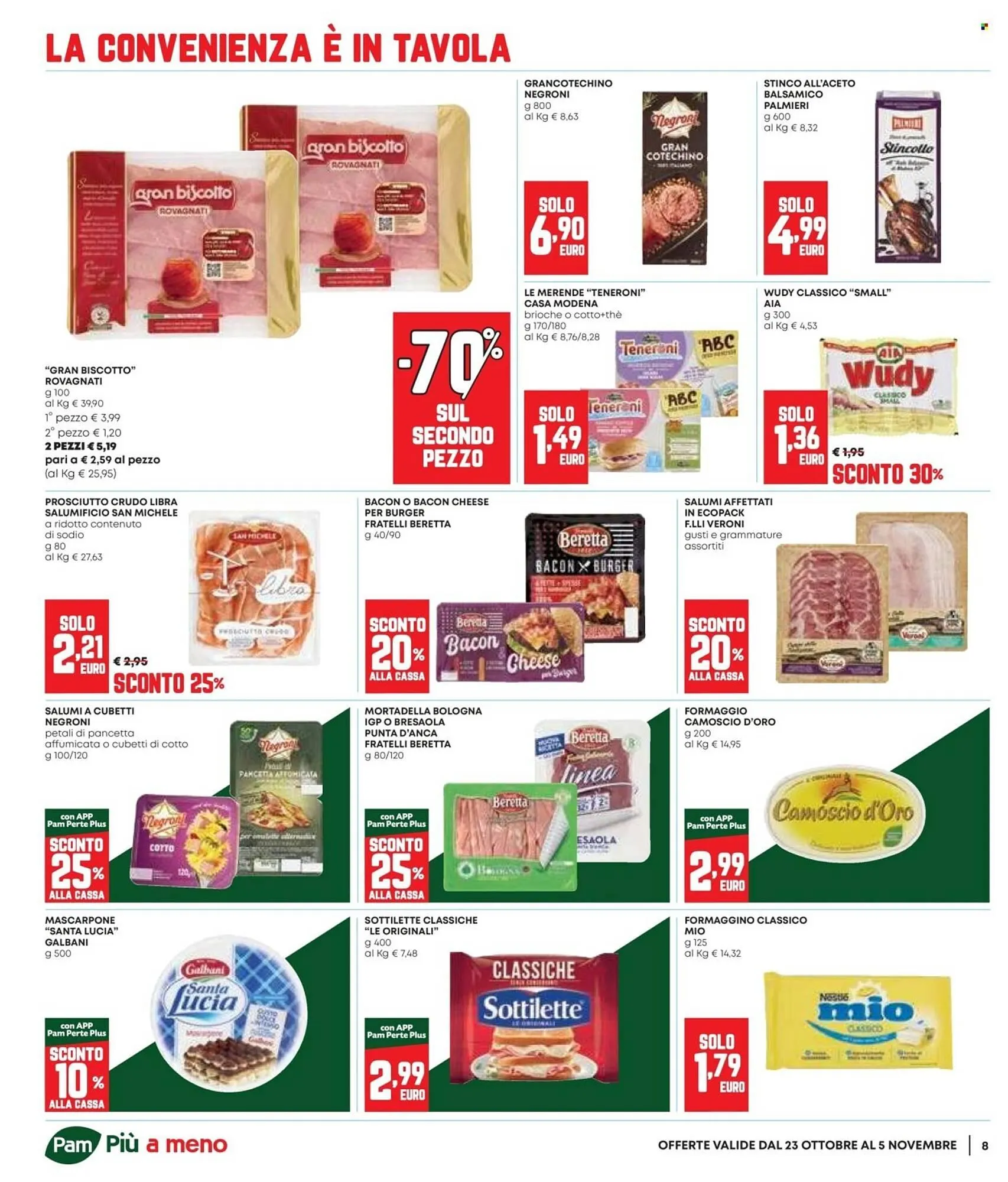 Volantino Pam da 23 ottobre a 5 novembre di 2025 - Pagina del volantino 8