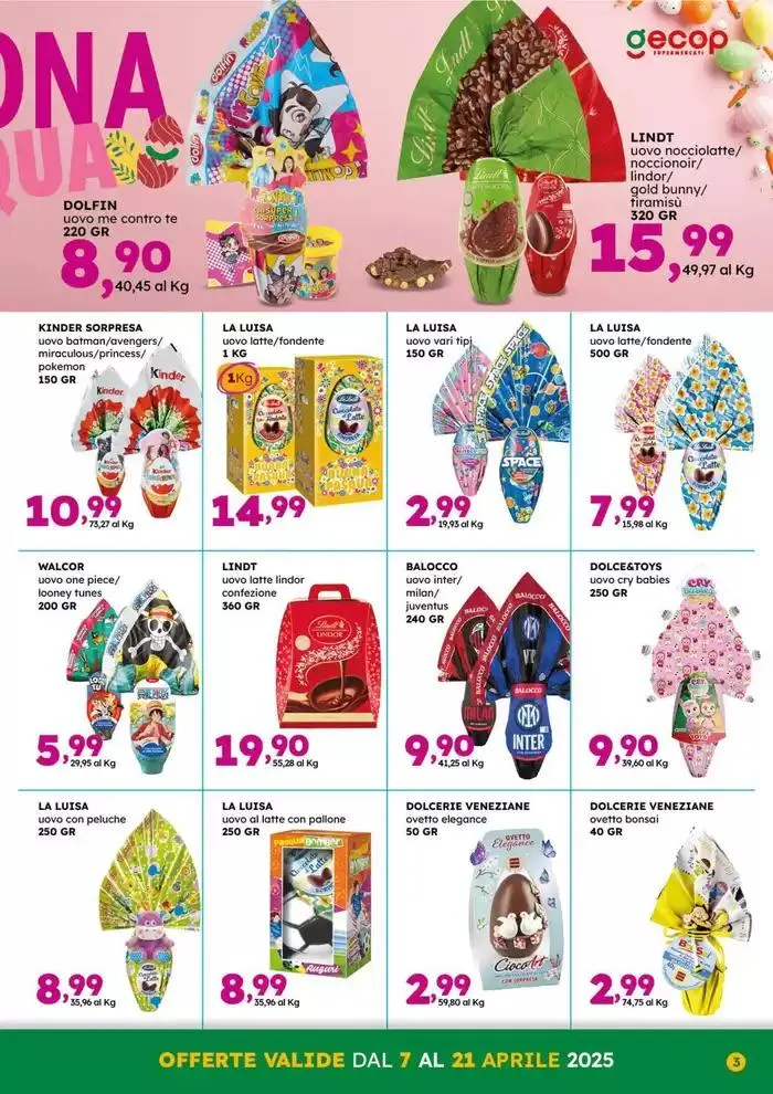 Buona Pasqua da 7 aprile a 21 aprile di 2025 - Pagina del volantino 3