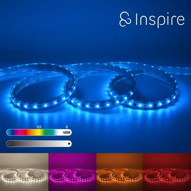 Kit striscia led 10m luce rgb multicolore INSPIRE
