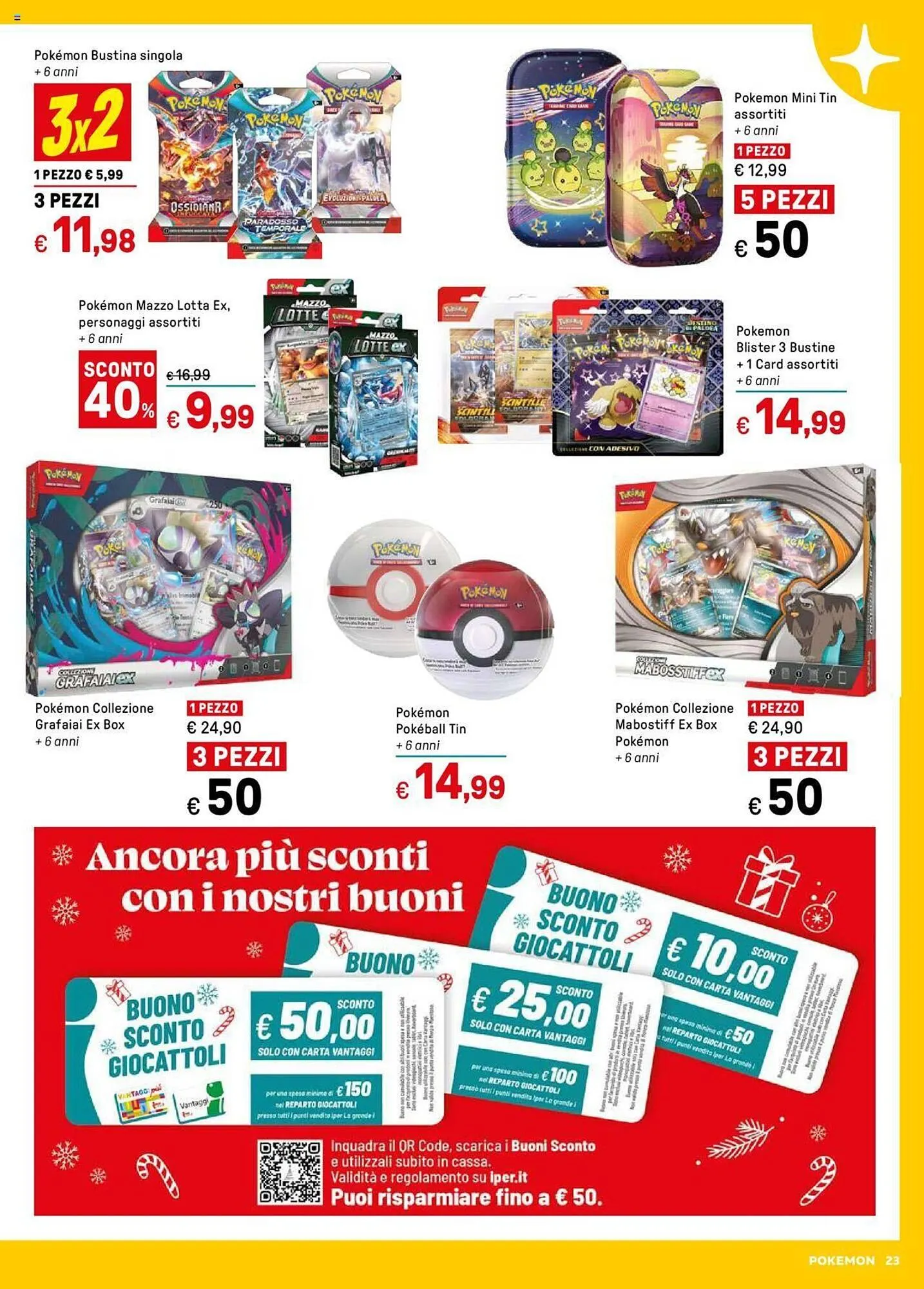 Volantino Iper La Grande da 4 novembre a 24 dicembre di 2024 - Pagina del volantino 23