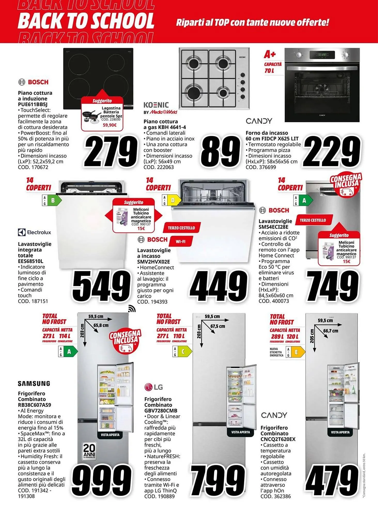 Volantino MediaWorld da 3 settembre a 14 settembre di 2025 - Pagina del volantino 26