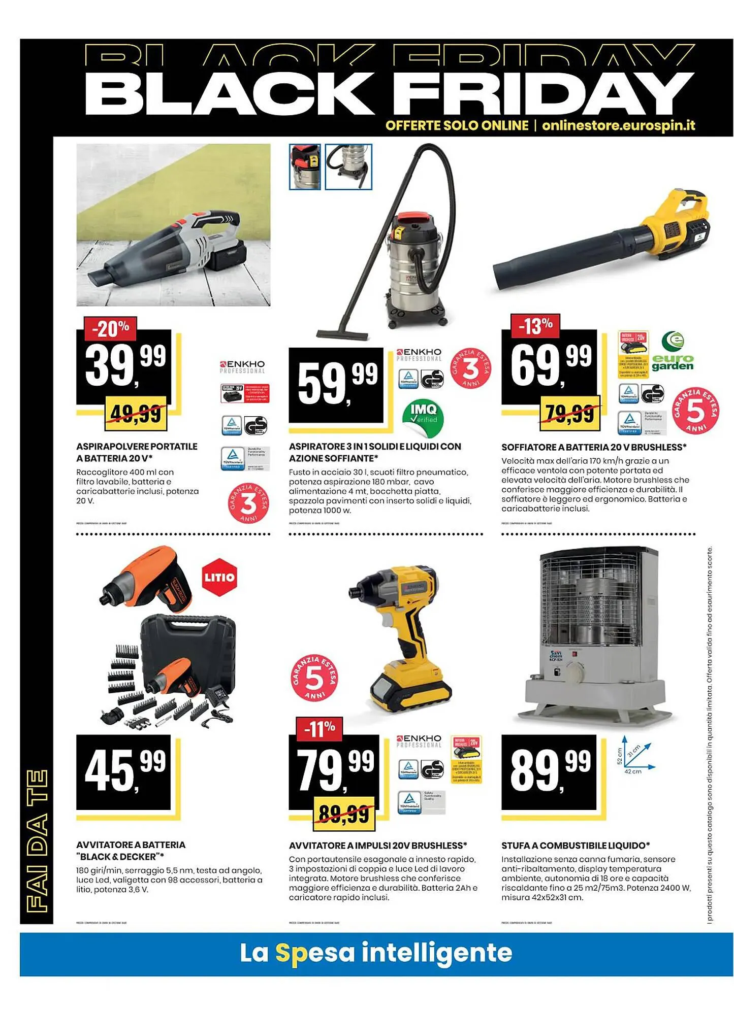 Volantino Eurospin da 20 novembre a 29 novembre di 2023 - Pagina del volantino 44