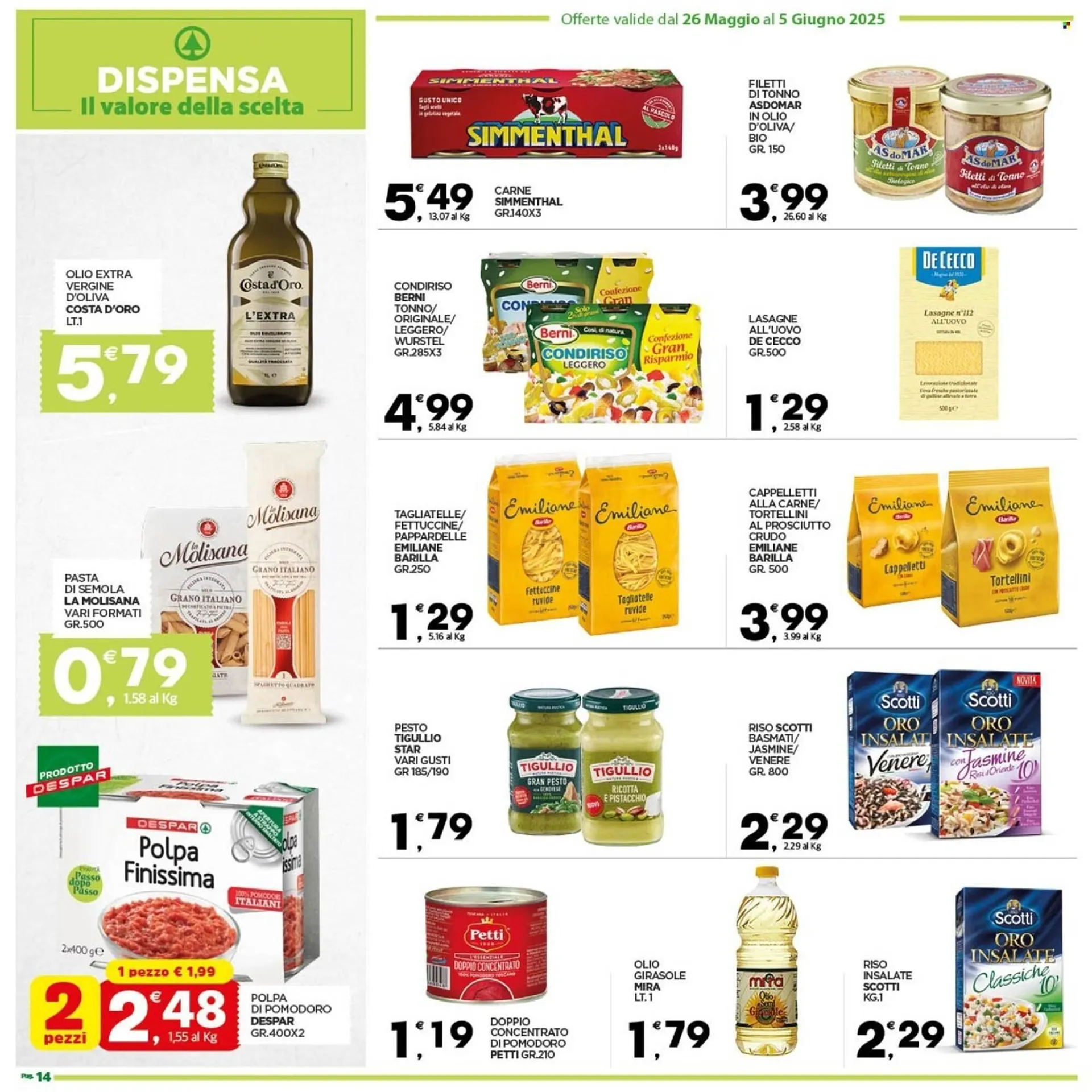 Volantino Despar da 26 maggio a 5 giugno di 2025 - Pagina del volantino 14