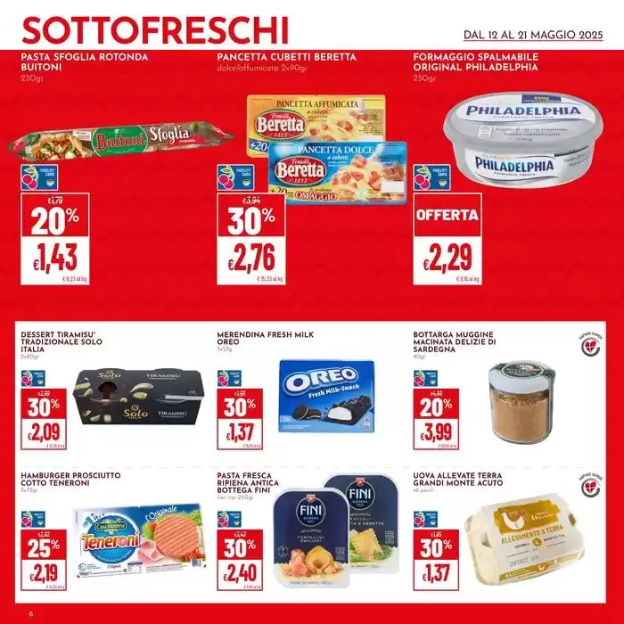 Sottofreschi da 12 maggio a 21 maggio di 2025 - Pagina del volantino 6