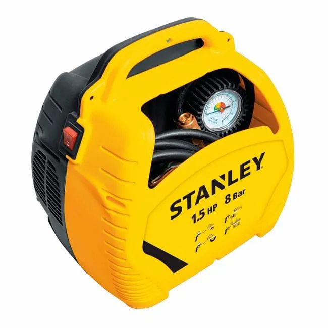 Compressore coassiale senza olio STANLEY AIR KIT 0 l, 1.5 hp, 8 bar