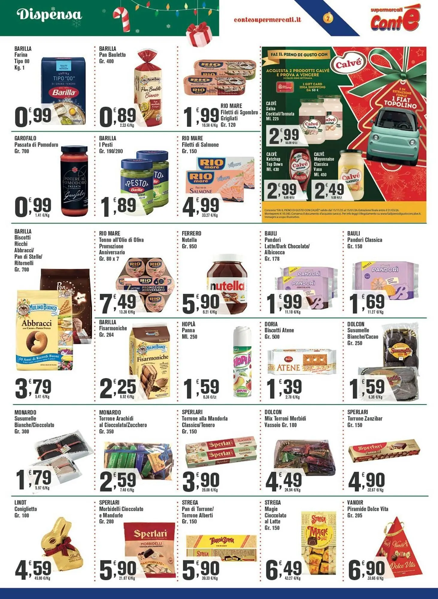 Volantino Conté Supermercati da 15 dicembre a 31 dicembre di 2025 - Pagina del volantino 7