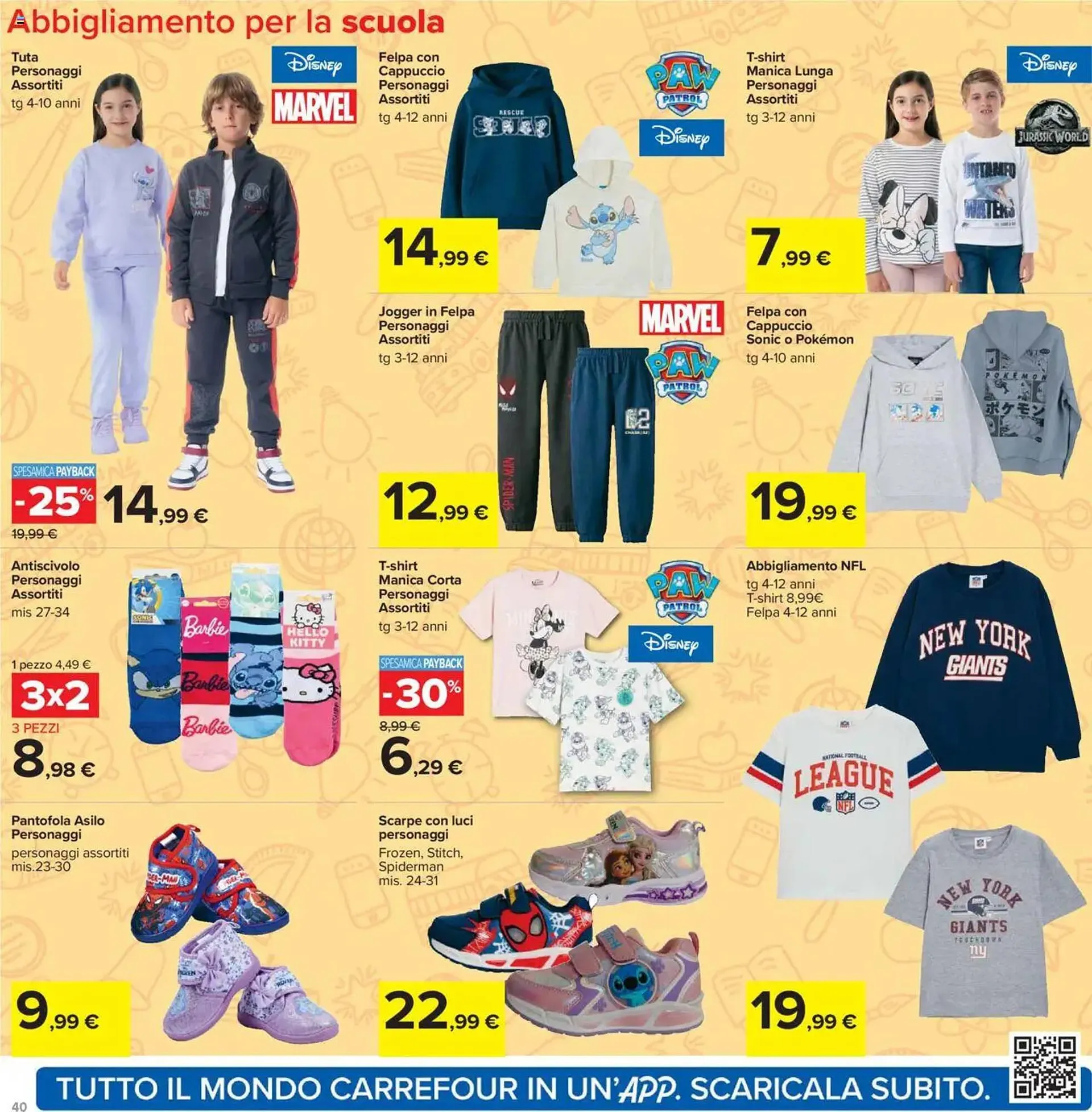 Volantino Carrefour Iper da 5 settembre a 14 settembre di 2025 - Pagina del volantino 40