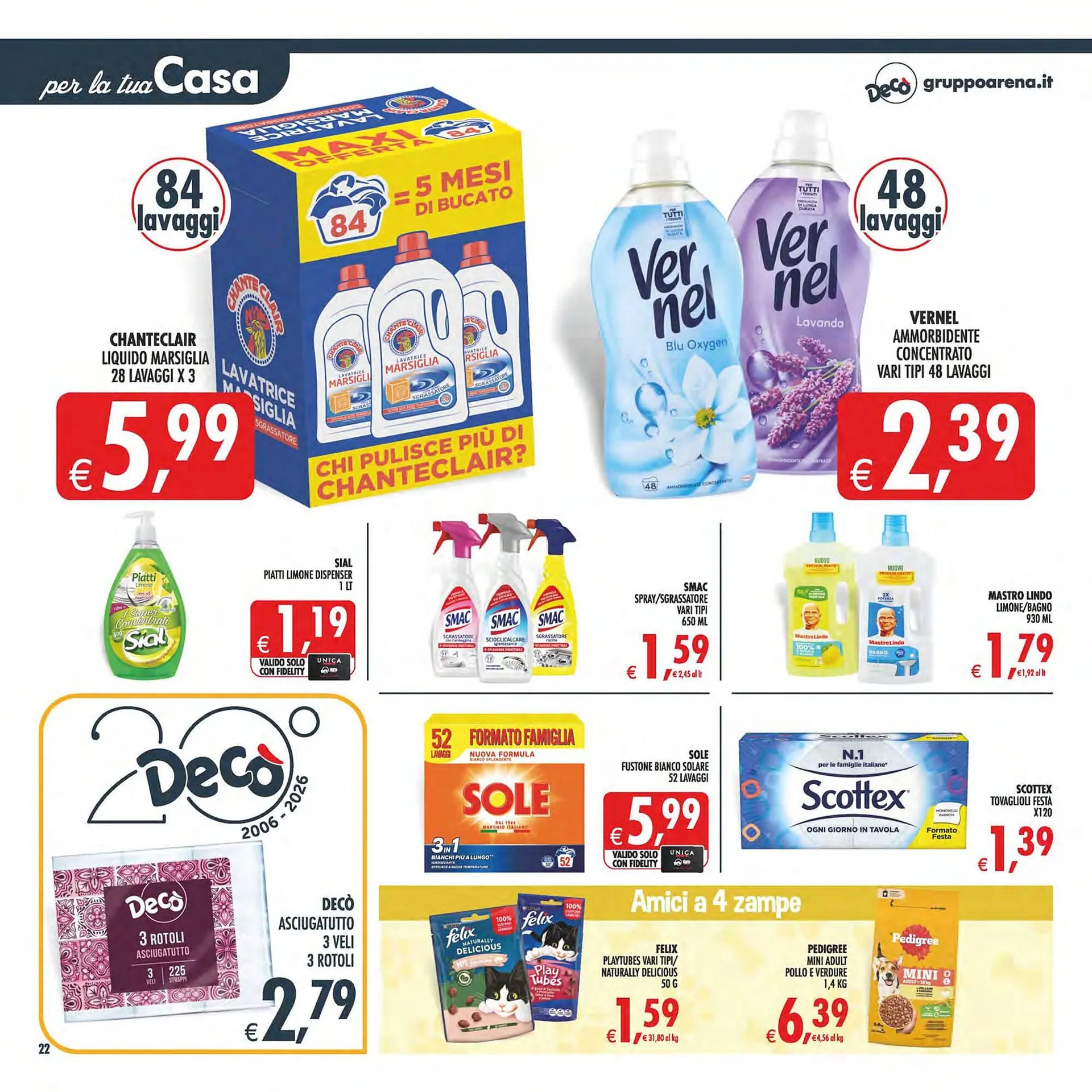 Volantino Deco Maxistore da 17 marzo a 26 marzo di 2026 - Pagina del volantino 26