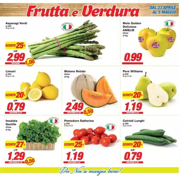 Sotto prezzi da 23 aprile a 5 maggio di 2025 - Pagina del volantino 3