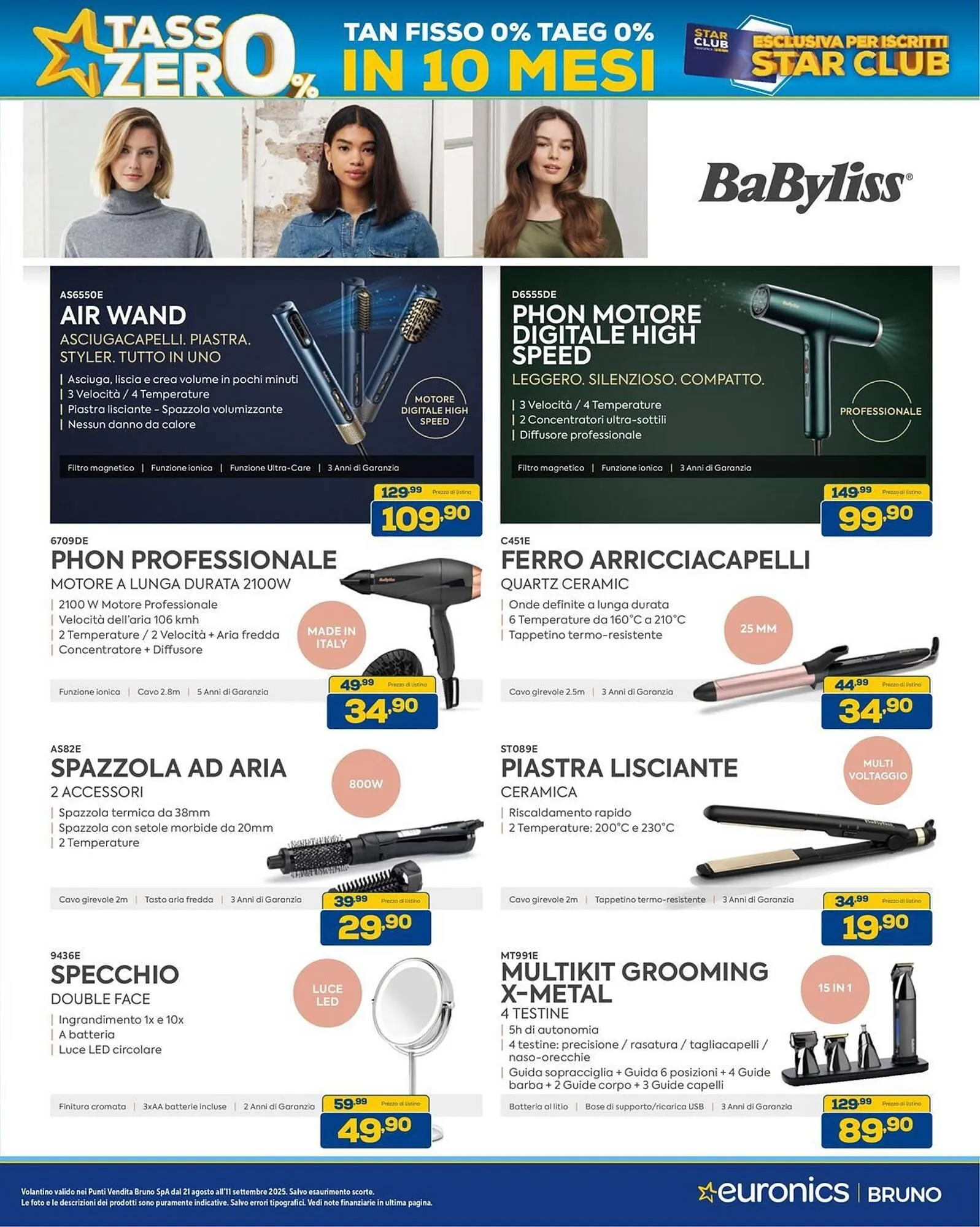 Volantino Euronics da 21 agosto a 11 settembre di 2025 - Pagina del volantino 54