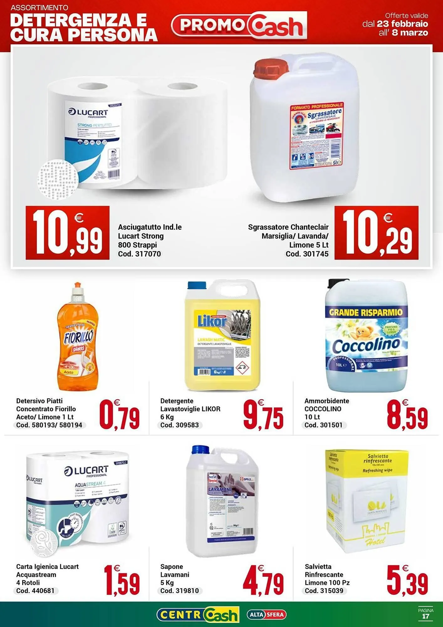 Volantino Centro Cash da 23 febbraio a 8 marzo di 2026 - Pagina del volantino 17