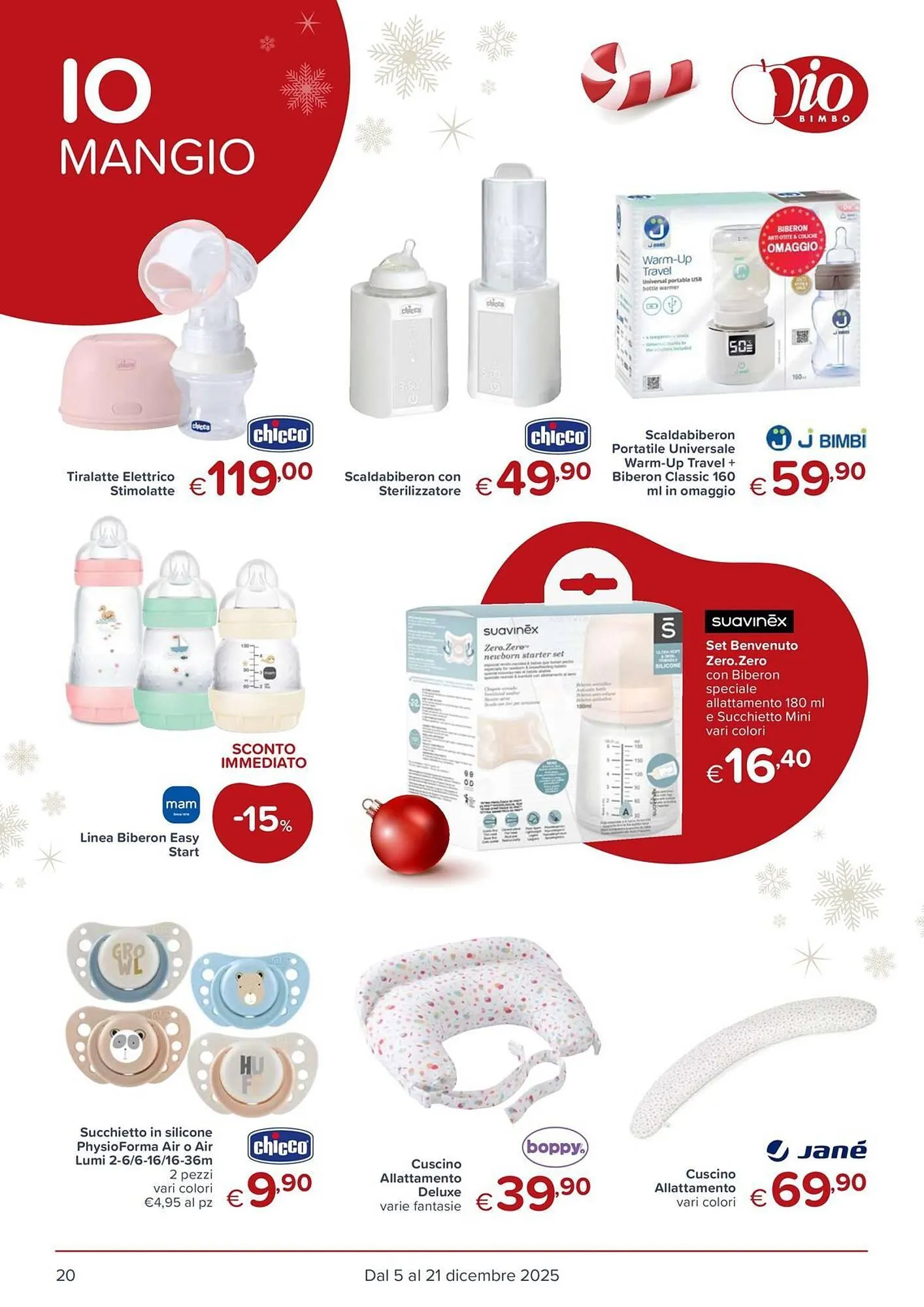 Volantino Io Bimbo da 5 dicembre a 21 dicembre di 2025 - Pagina del volantino 20