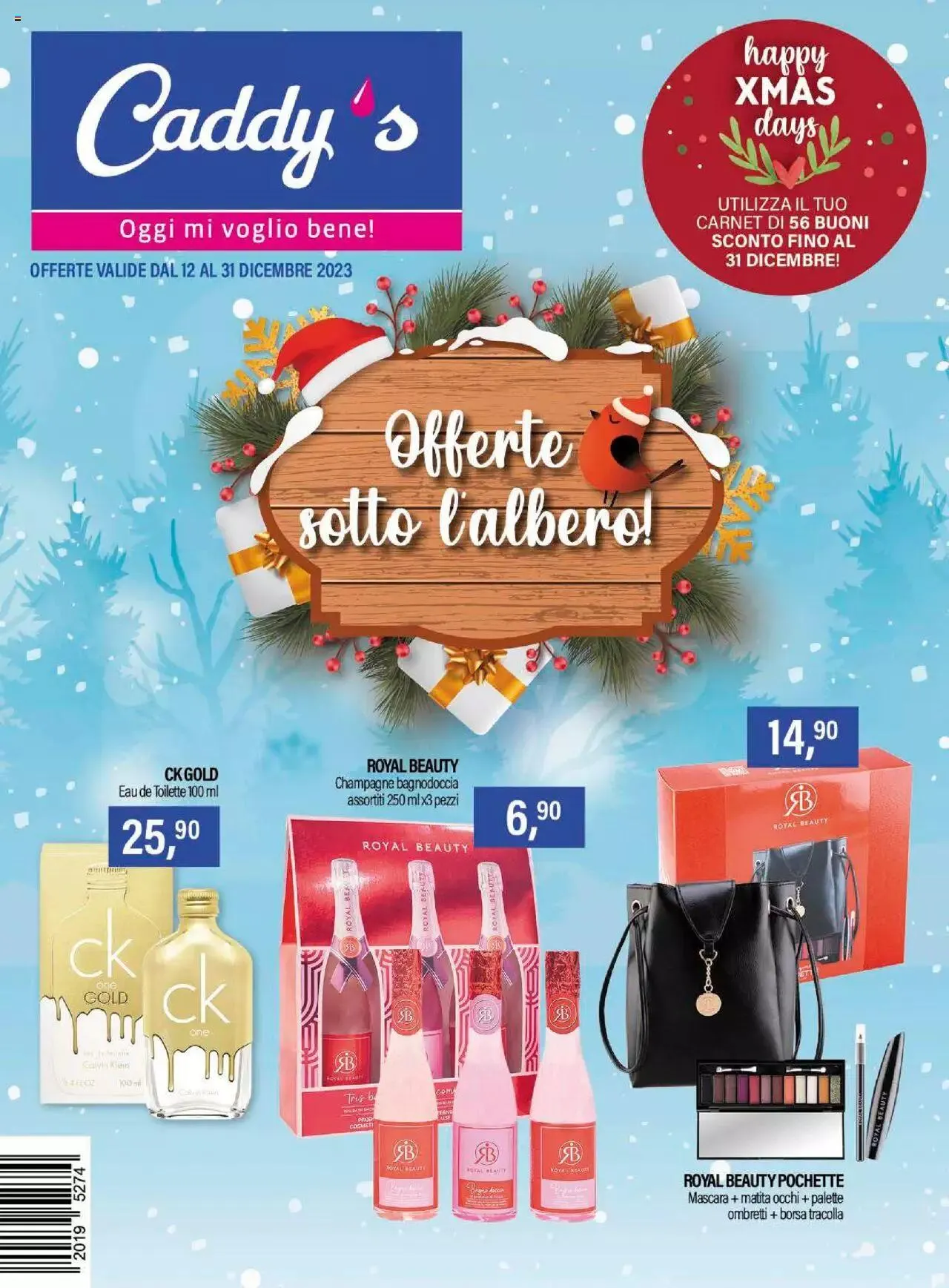 Volantino Caddy's da 12 dicembre a 31 dicembre di 2023 - Pagina del volantino 1