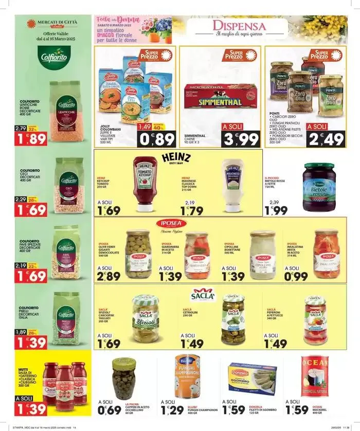 Offerte valide dal 4 al 16 marzo 2025 da 4 marzo a 16 marzo di 2025 - Pagina del volantino 14