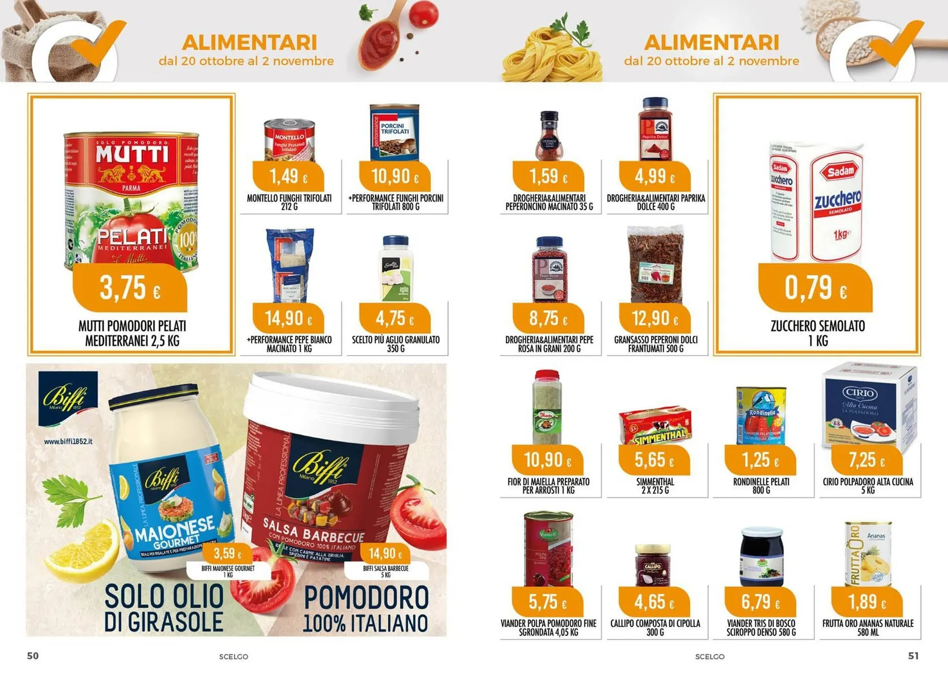 Volantino Scelgo da 20 ottobre a 2 novembre di 2025 - Pagina del volantino 26