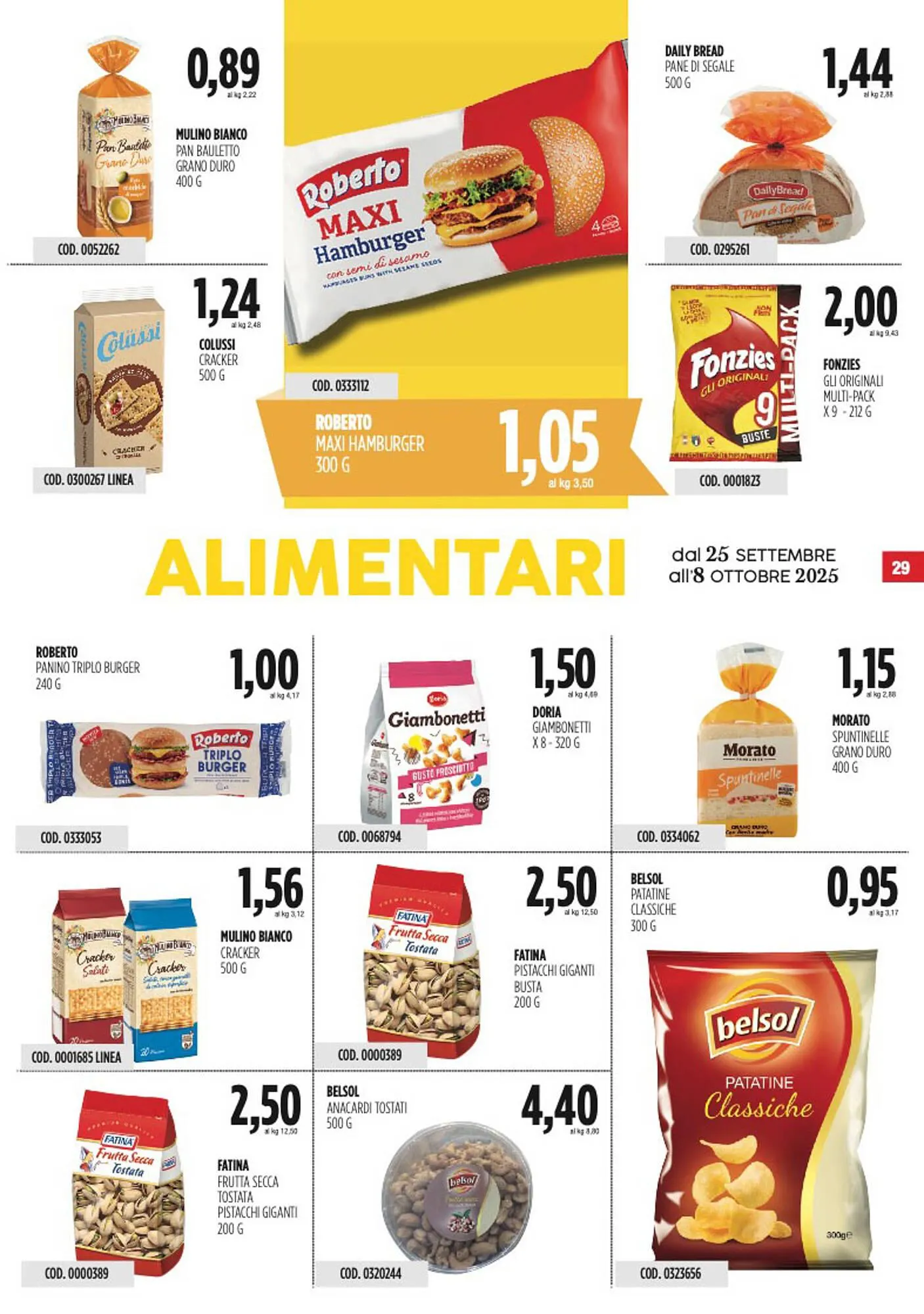Volantino Carico Cash & Carry da 25 settembre a 8 ottobre di 2025 - Pagina del volantino 29