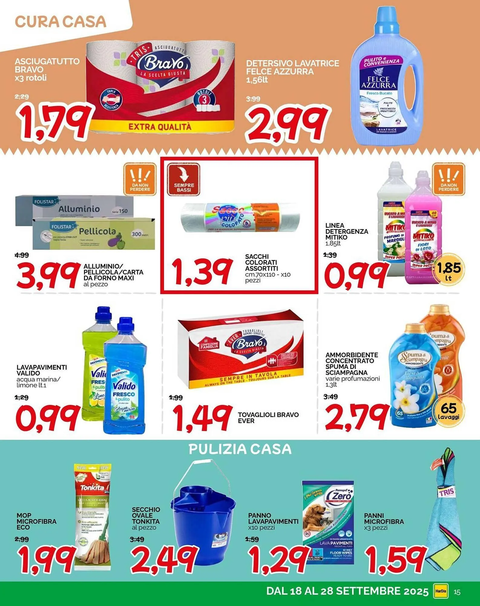 Volantino Hardis da 18 settembre a 28 settembre di 2025 - Pagina del volantino 15