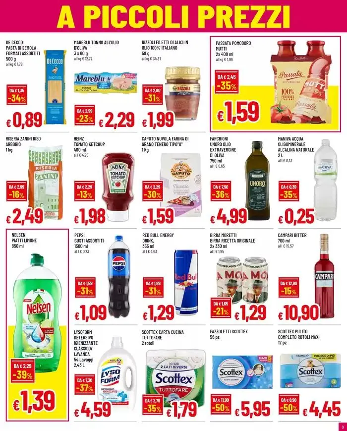 GRANDI MARCHE A PICCOLI PREZZI da 22 aprile a 7 maggio di 2025 - Pagina del volantino 3