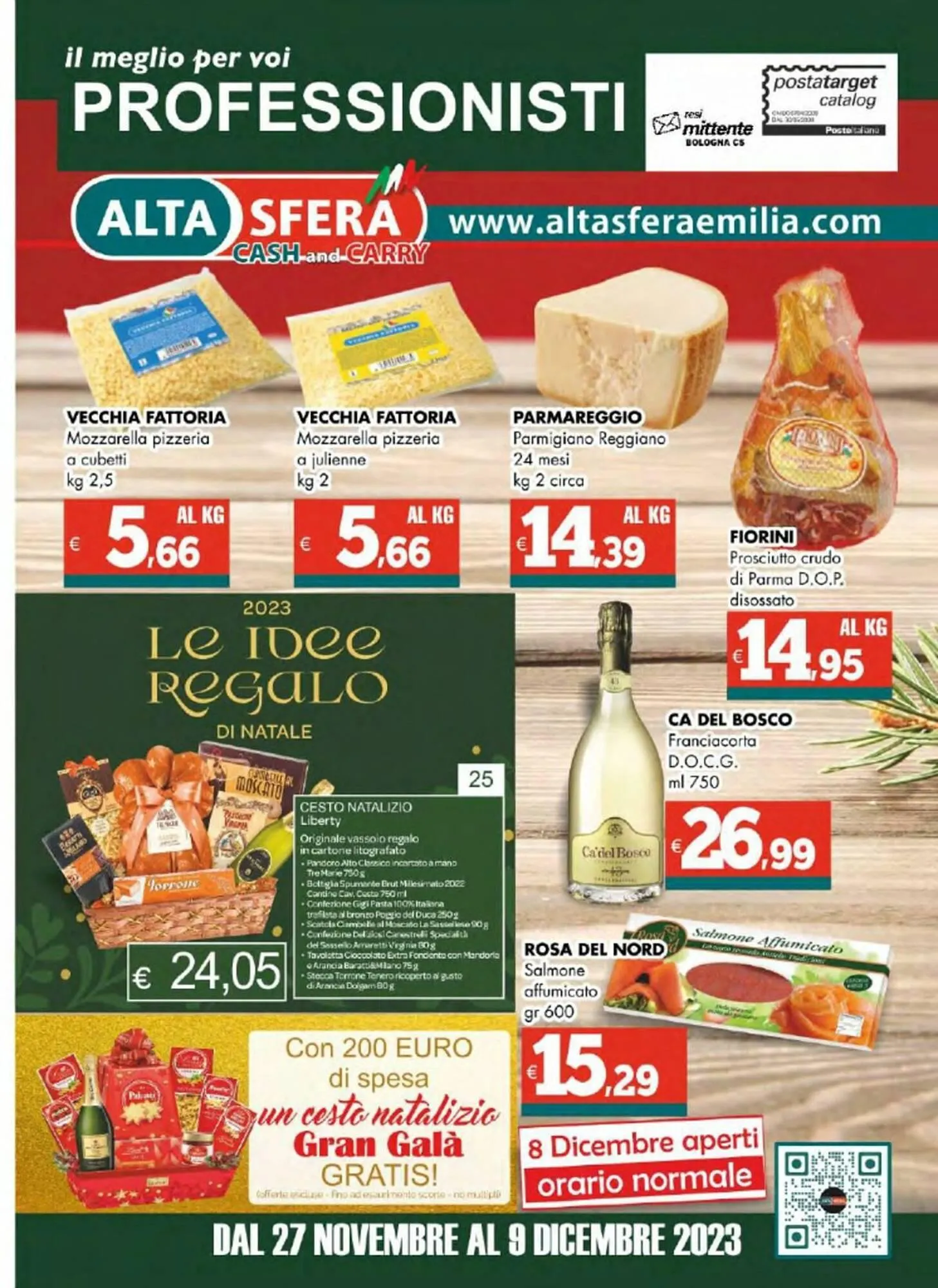 Volantino Altasfera da 27 novembre a 9 dicembre di 2023 - Pagina del volantino 1