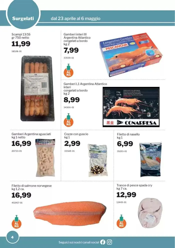 Volantino Food&Beverage da 23 aprile a 6 maggio di 2025 - Pagina del volantino 4