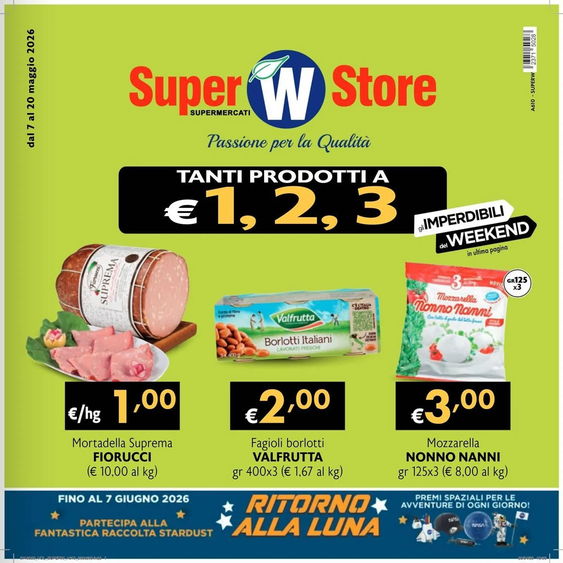 Volantino SuperW da 7 maggio a 7 giugno di 2026 - Pagina del volantino 1