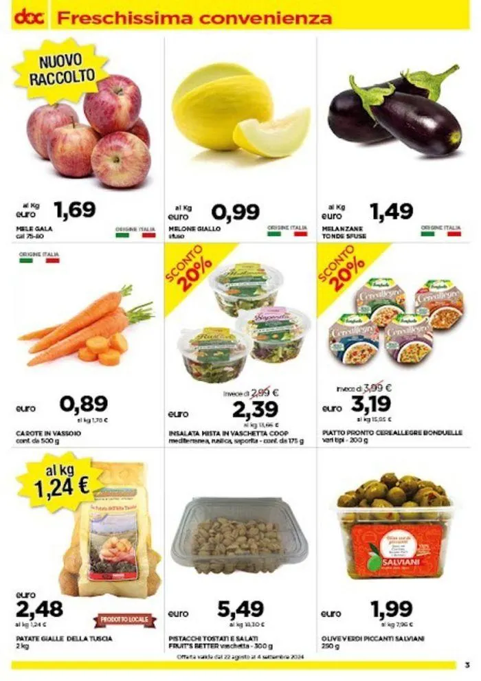 Dal 22 agosto al 4 settembre 2024 da 22 agosto a 4 settembre di 2024 - Pagina del volantino 3