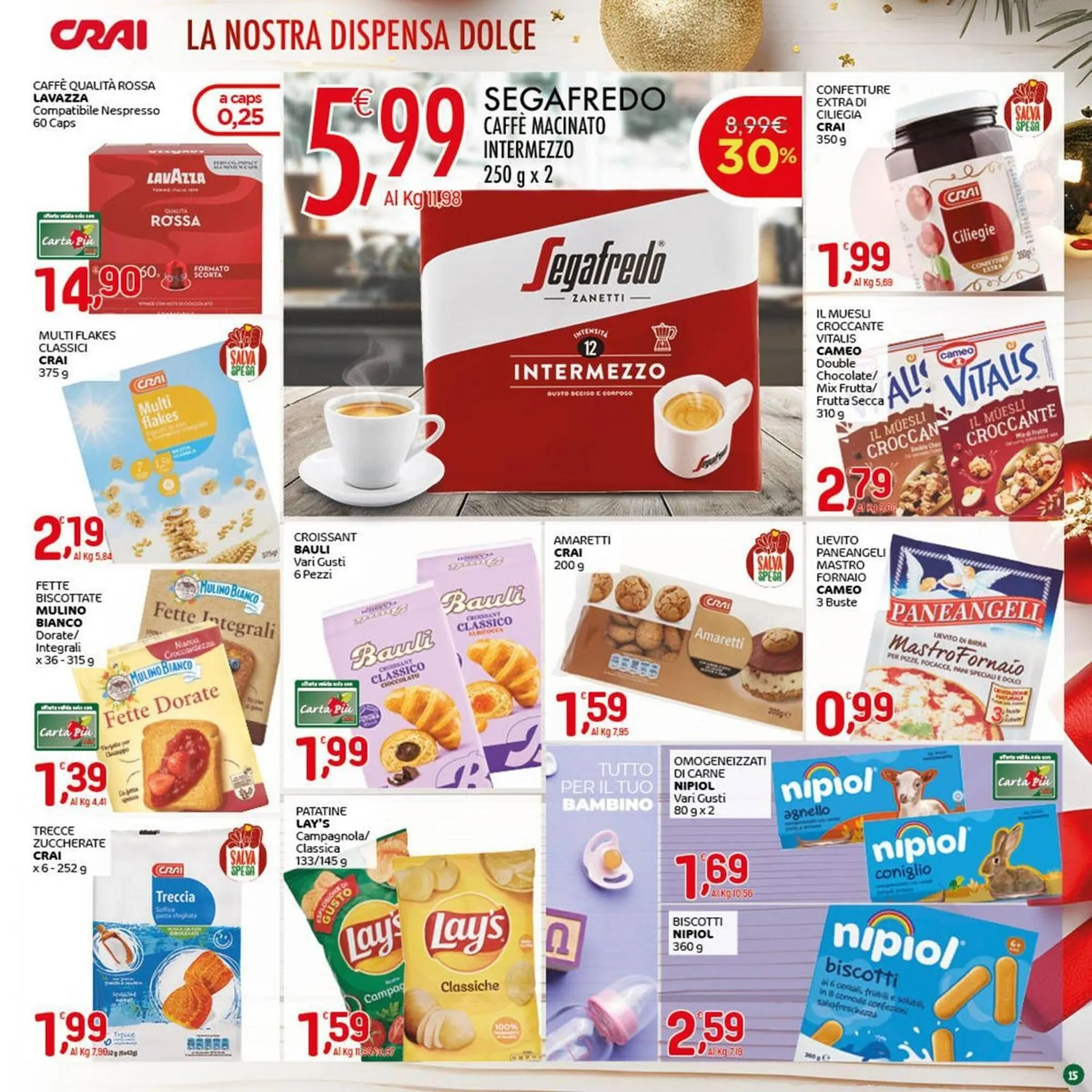 Volantino Crai da 18 dicembre a 31 dicembre di 2025 - Pagina del volantino 15