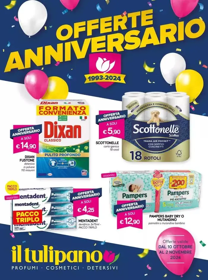 Offerte anniversario da 11 ottobre a 2 novembre di 2024 - Pagina del volantino 1