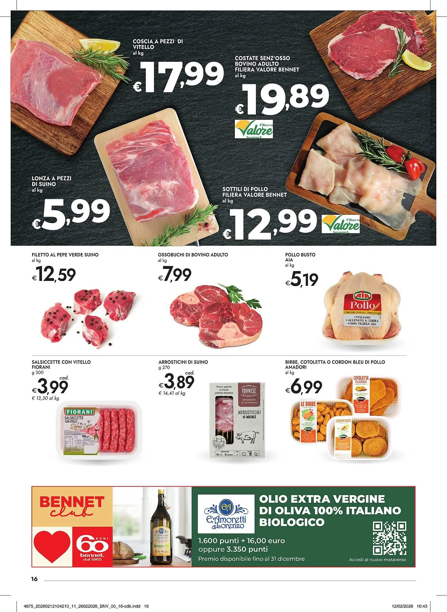 Volantino Bennet da 26 febbraio a 11 marzo di 2026 - Pagina del volantino 16