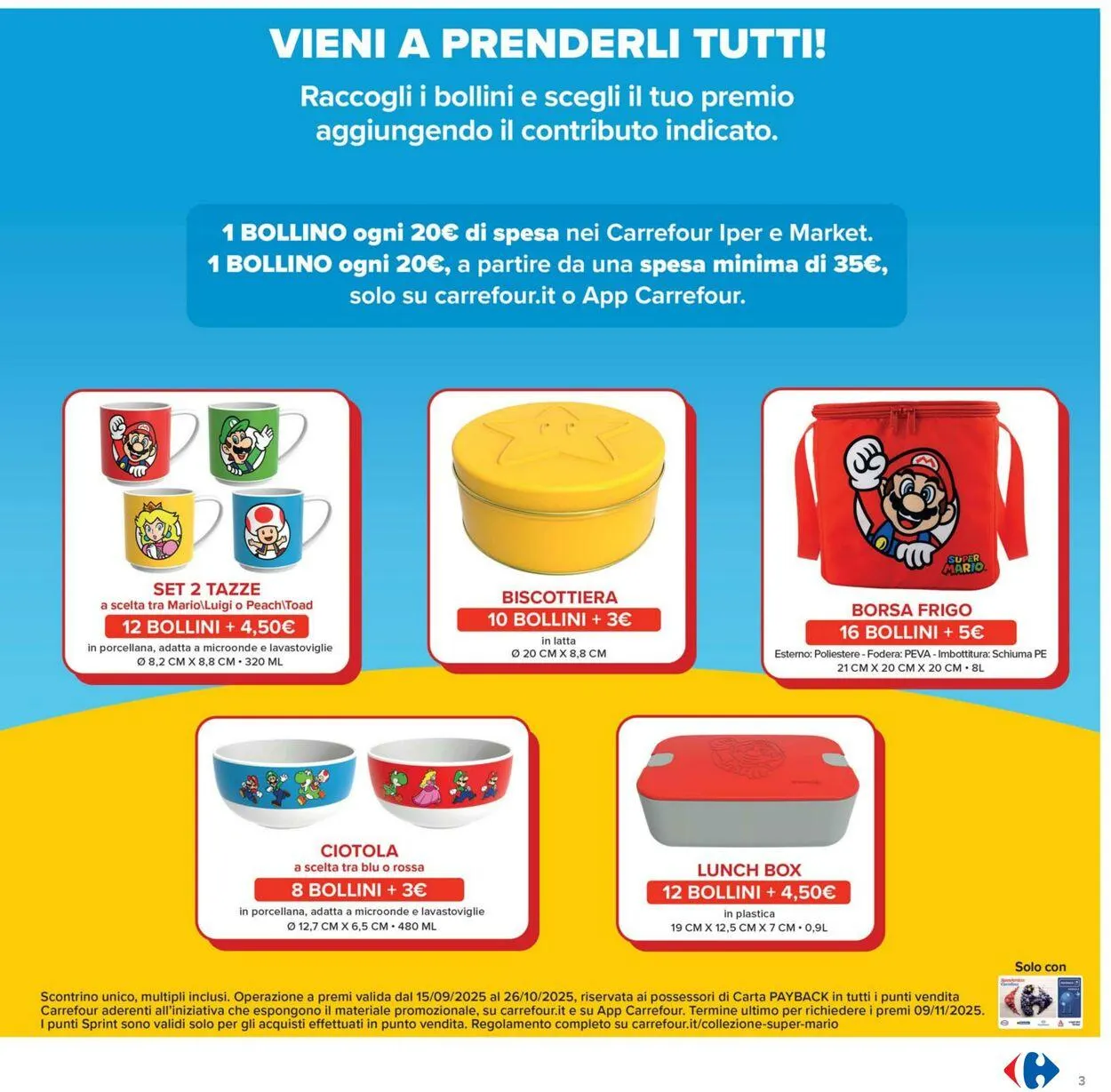 Carrefour Volantino attuale da 15 settembre a 25 settembre di 2025 - Pagina del volantino 3