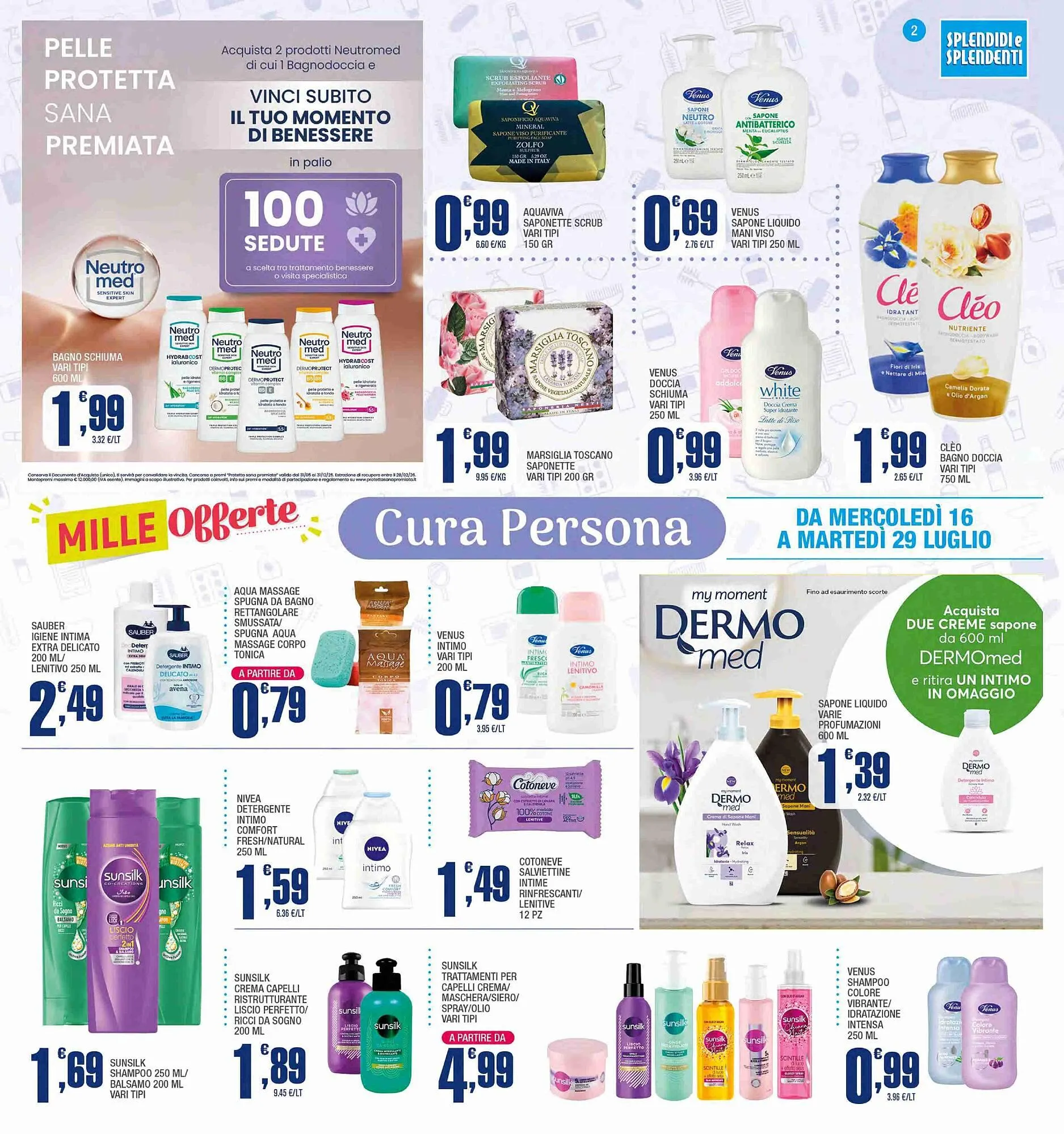 Volantino Splendidi e Splendenti da 16 luglio a 29 luglio di 2025 - Pagina del volantino 2