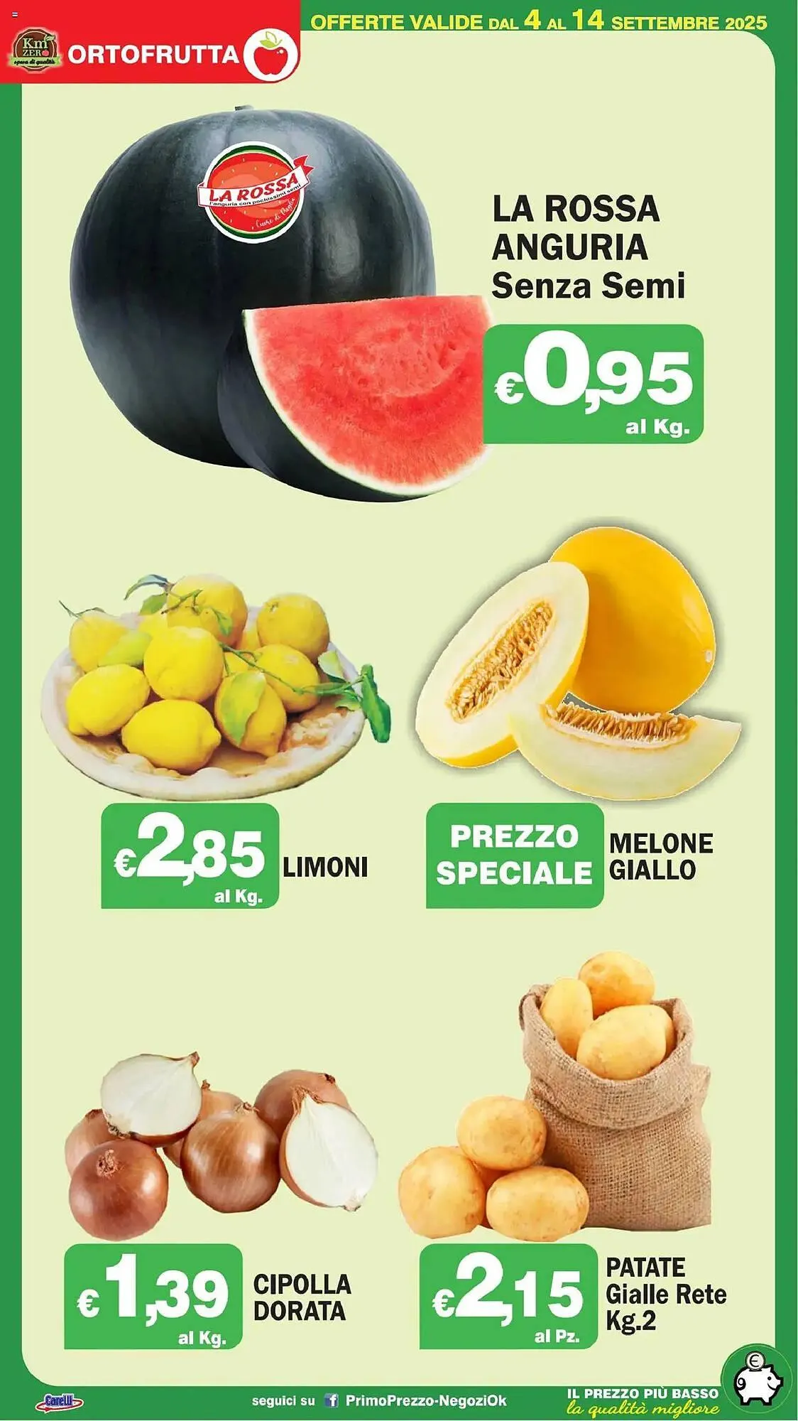 Volantino Primo Prezzo da 4 settembre a 14 settembre di 2025 - Pagina del volantino 27