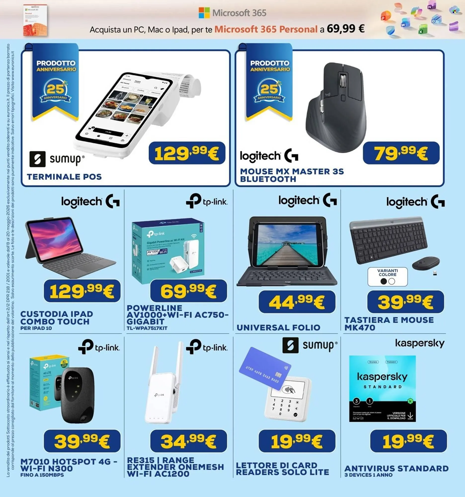 Volantino Euronics da 8 maggio a 20 maggio di 2026 - Pagina del volantino 29