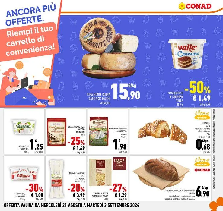 Estate metà prezzo da 21 agosto a 3 settembre di 2024 - Pagina del volantino 13