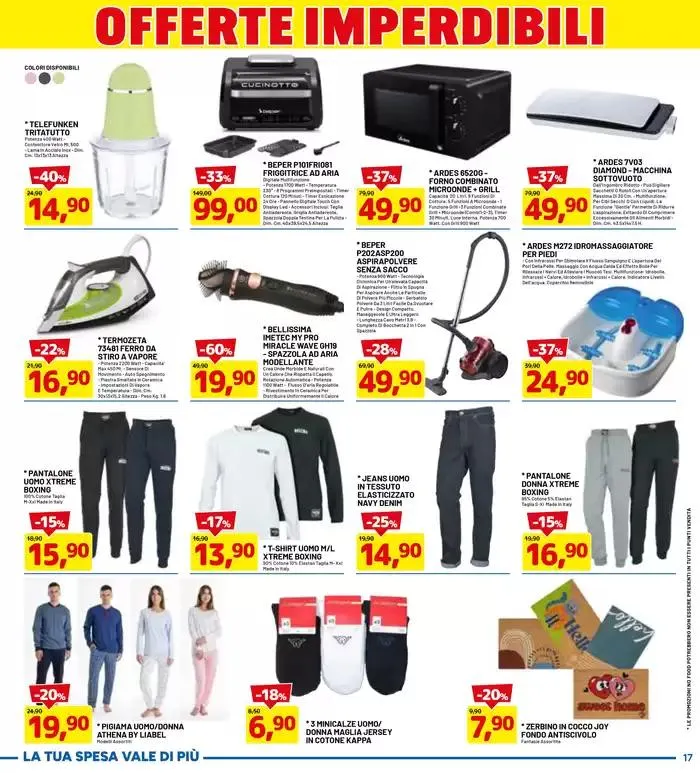 Sconti fino al 50% da 17 marzo a 26 marzo di 2025 - Pagina del volantino 17