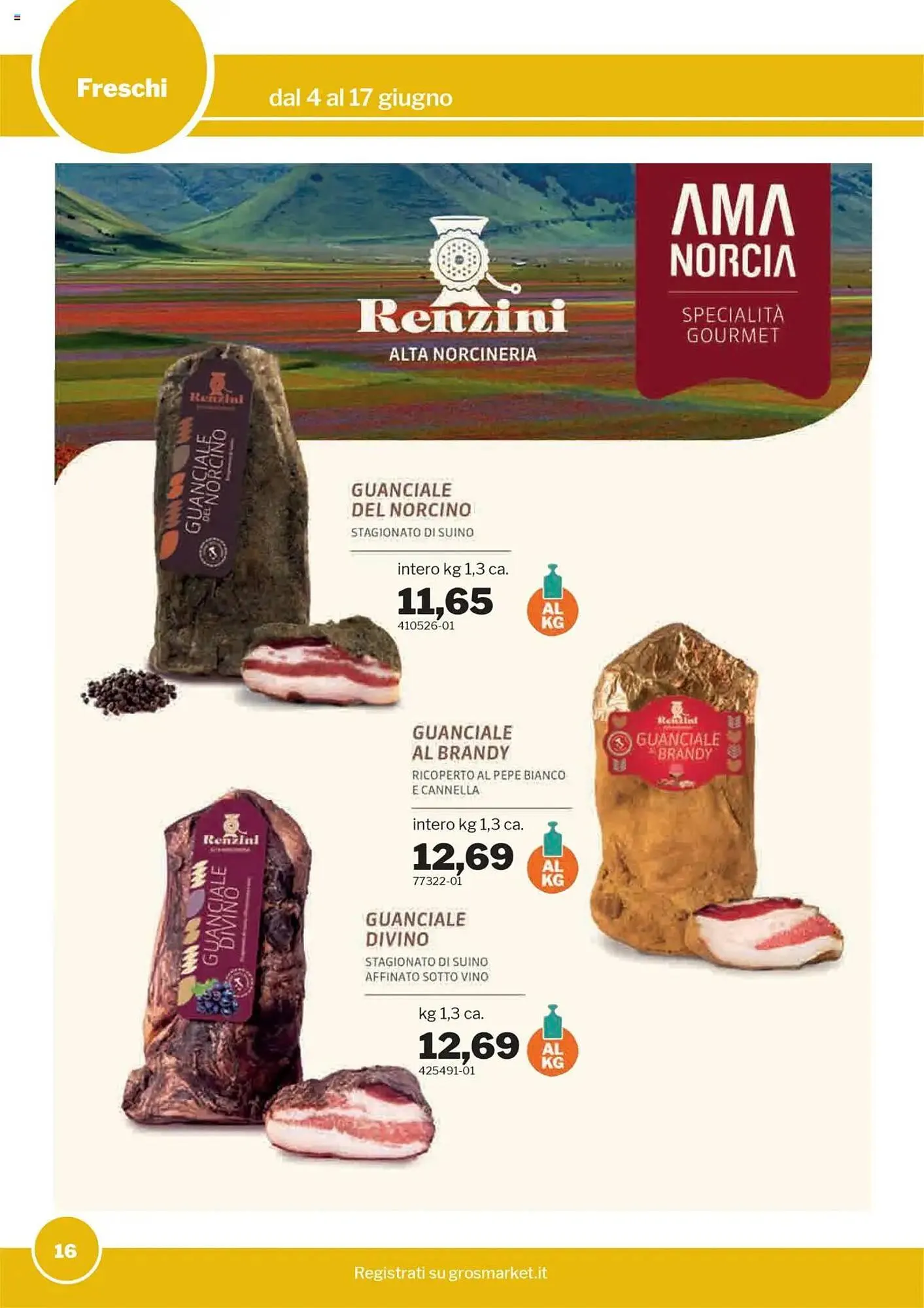 Volantino GrosMarket da 4 giugno a 17 giugno di 2025 - Pagina del volantino 16