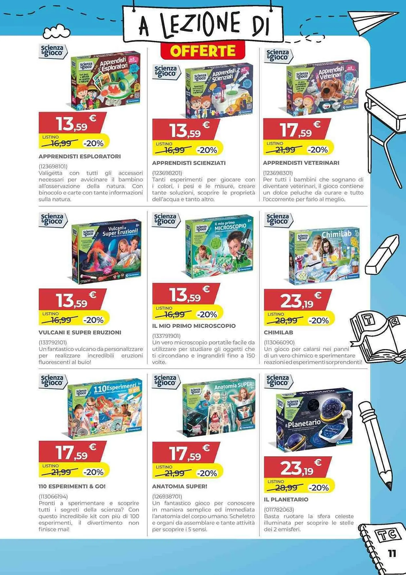 Volantino Toys Center da 31 agosto a 27 settembre di 2023 - Pagina del volantino 11