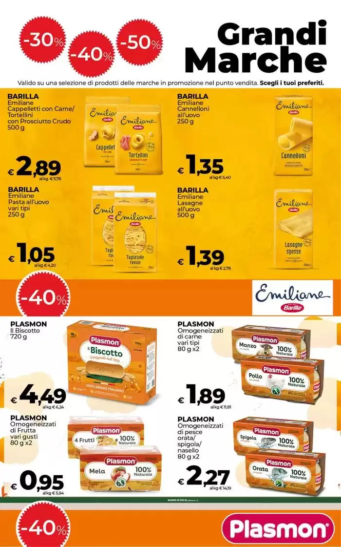 - 30% 40% 50% sulle Grandi Marche da 6 maggio a 19 maggio di 2025 - Pagina del volantino 9