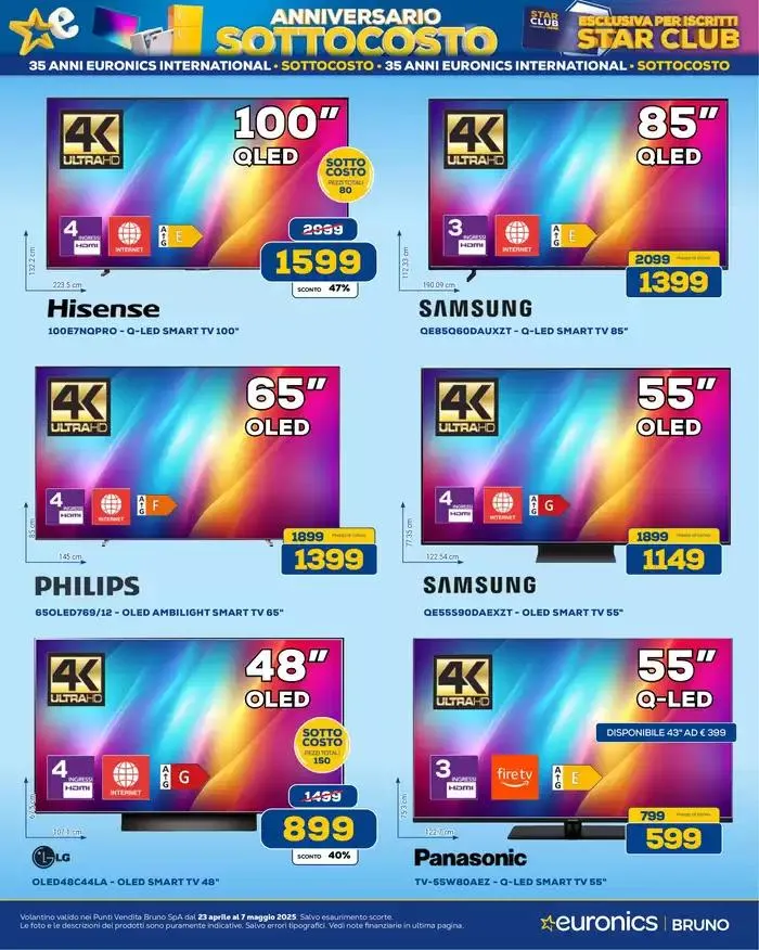 Anniversario sottocosto da 23 aprile a 7 maggio di 2025 - Pagina del volantino 12