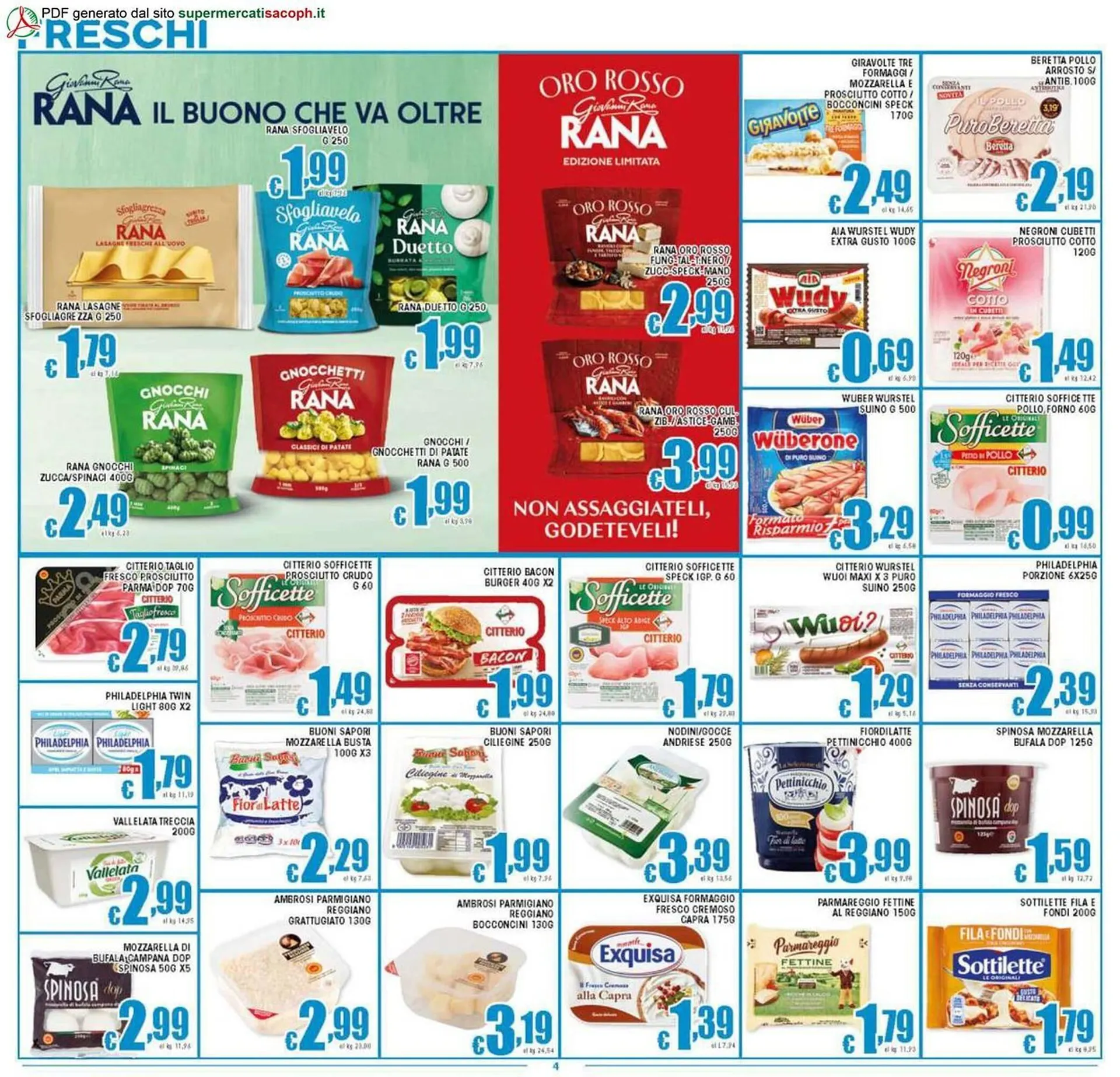 Volantino Sacoph da 29 ottobre a 6 novembre di 2025 - Pagina del volantino 4