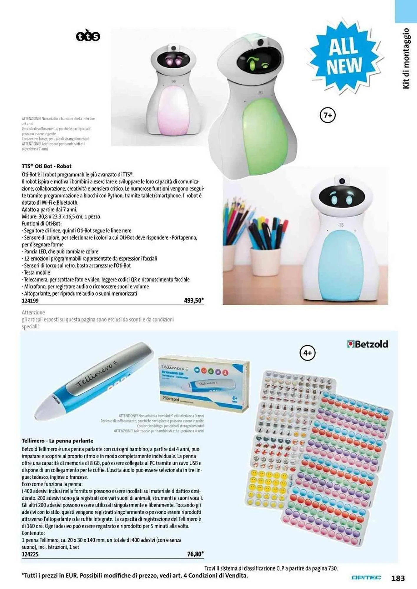 Volantino Opitec da 6 gennaio a 31 agosto di 2024 - Pagina del volantino 183