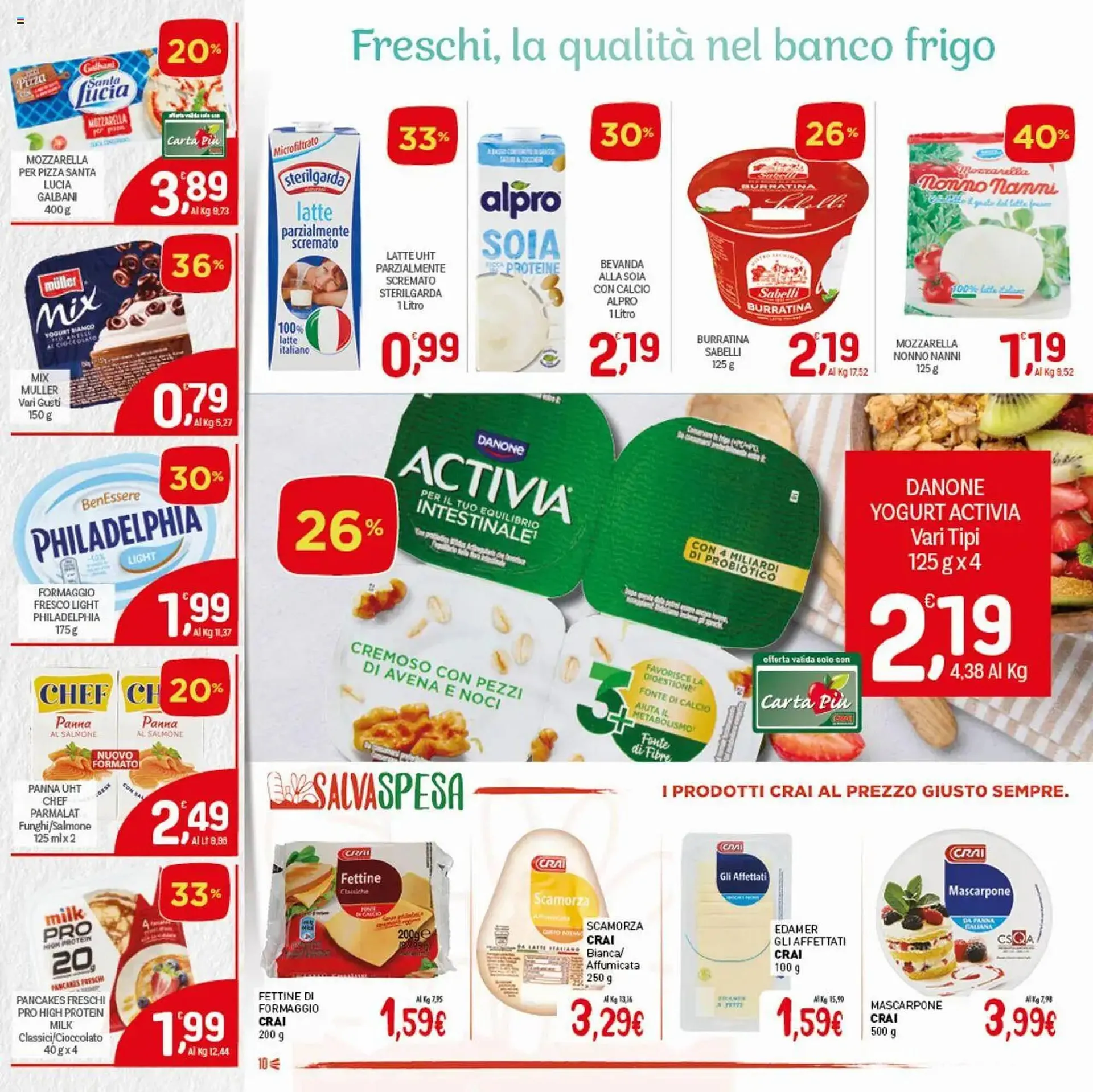 Volantino Crai da 2 ottobre a 15 ottobre di 2025 - Pagina del volantino 10