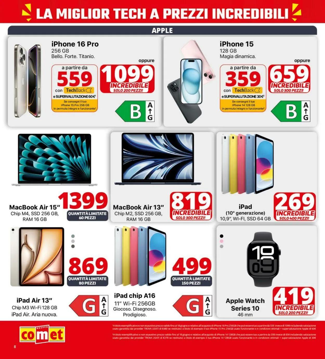 Comet Volantino attuale da 19 giugno a 3 luglio di 2025 - Pagina del volantino 8